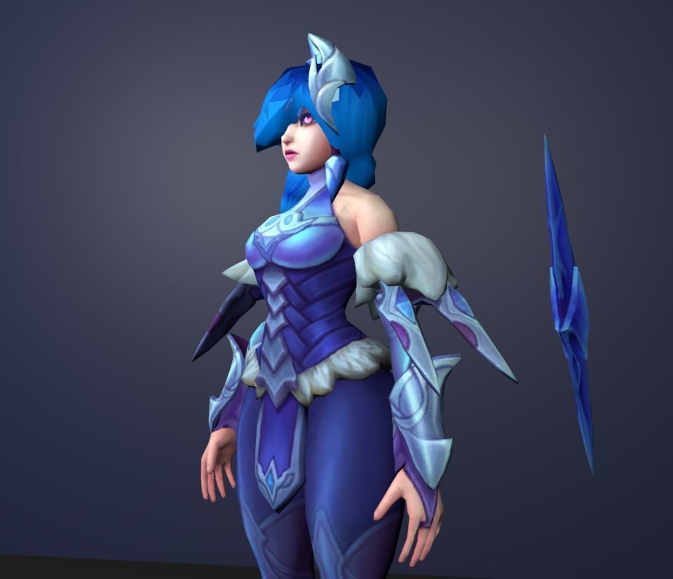 irelia 3D model_2