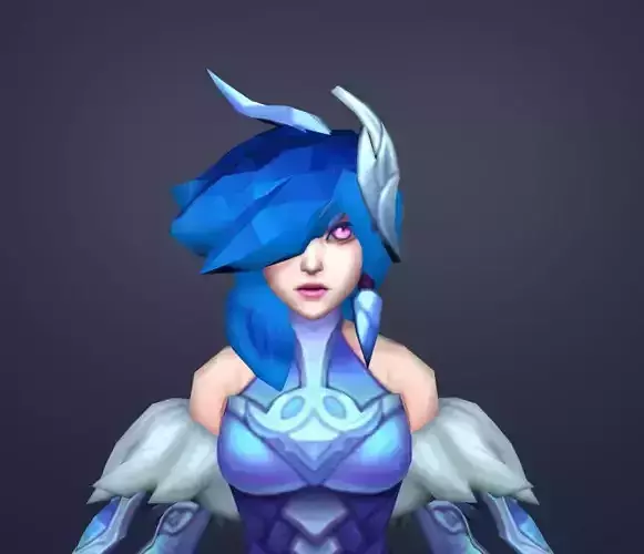 irelia 3D model