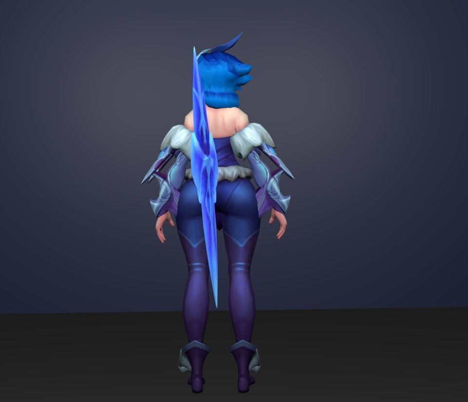 irelia 3D model_4