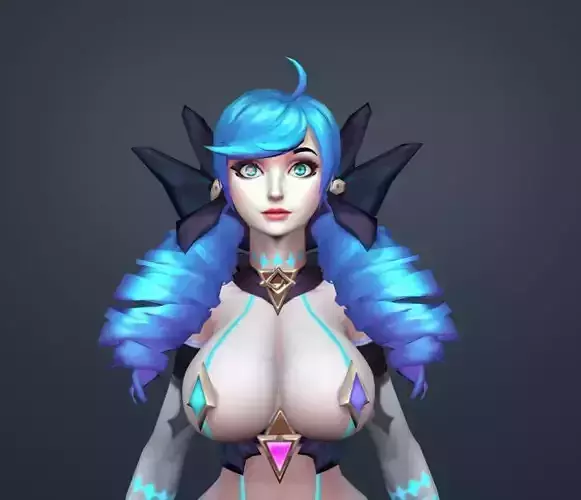 gwen nsfw 3D model