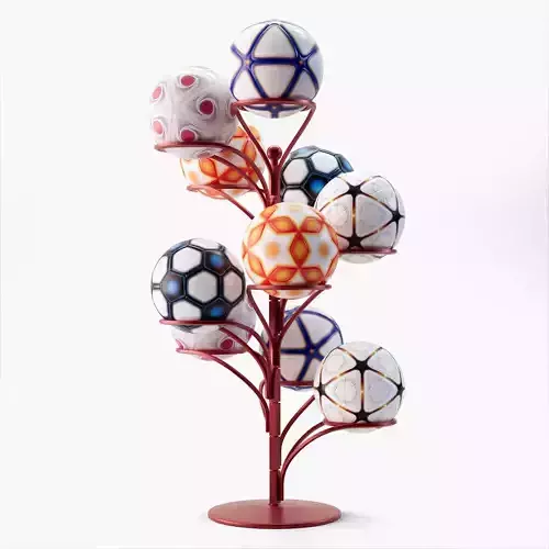 Football Collection And Display Stand