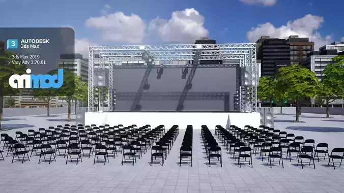 Outdoor Concert Stage