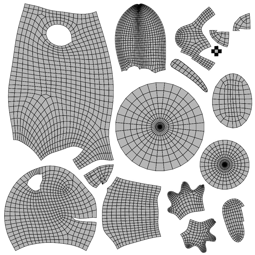 Cartoon Animated Ara Parrot and Rabbit 3D Model Collection Low-poly 3D model_45