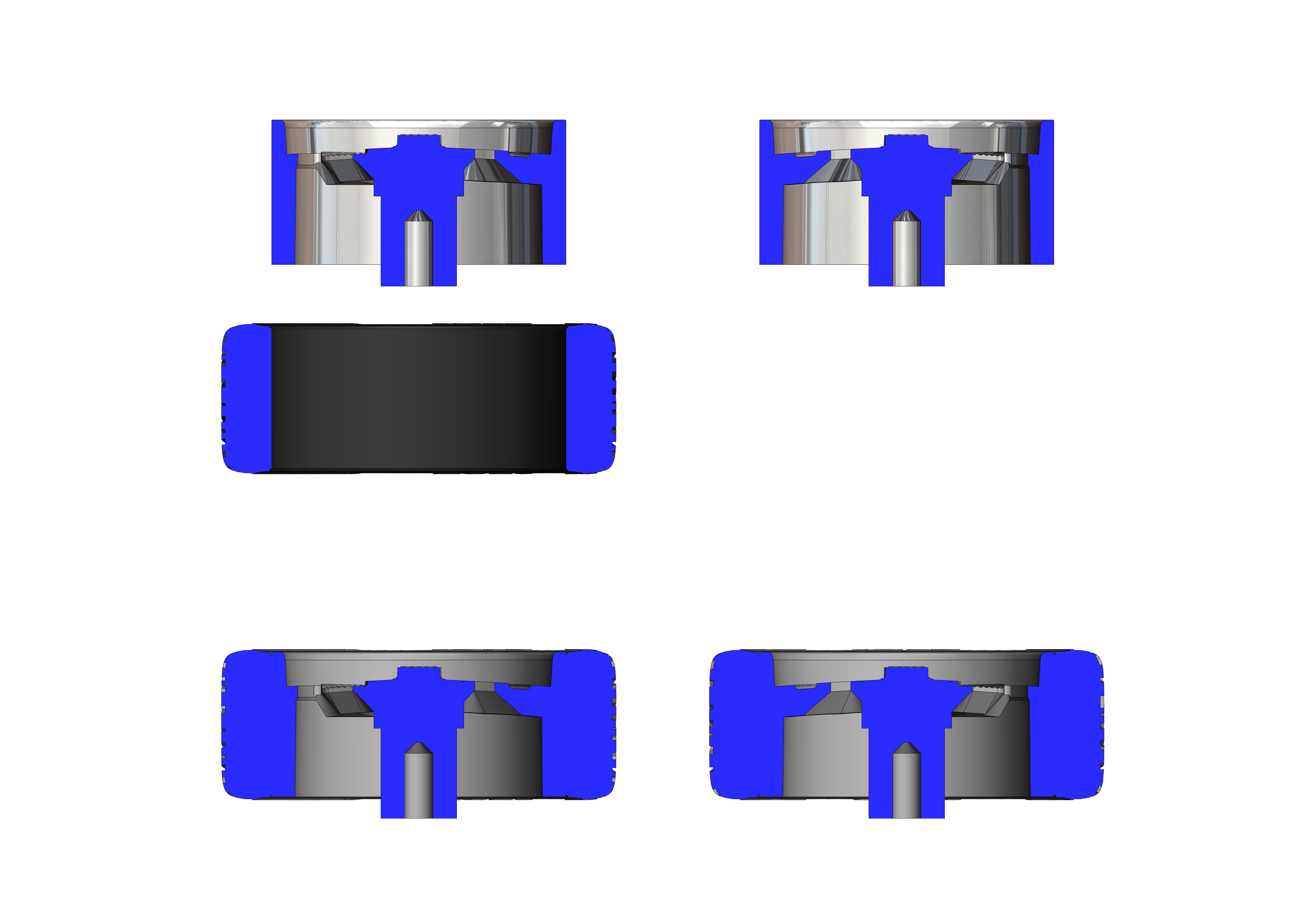 Custom wheels Hot Rods by Boyd T3 for your scale model 3D print model_3