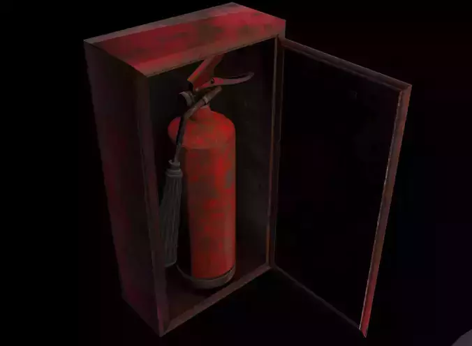 Fire extinguisher box 