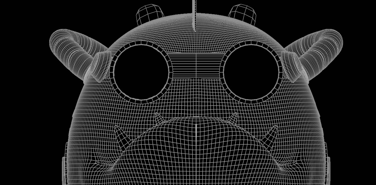 Piranha Prototype The Cybernetic Swim Low-poly 3D model_20