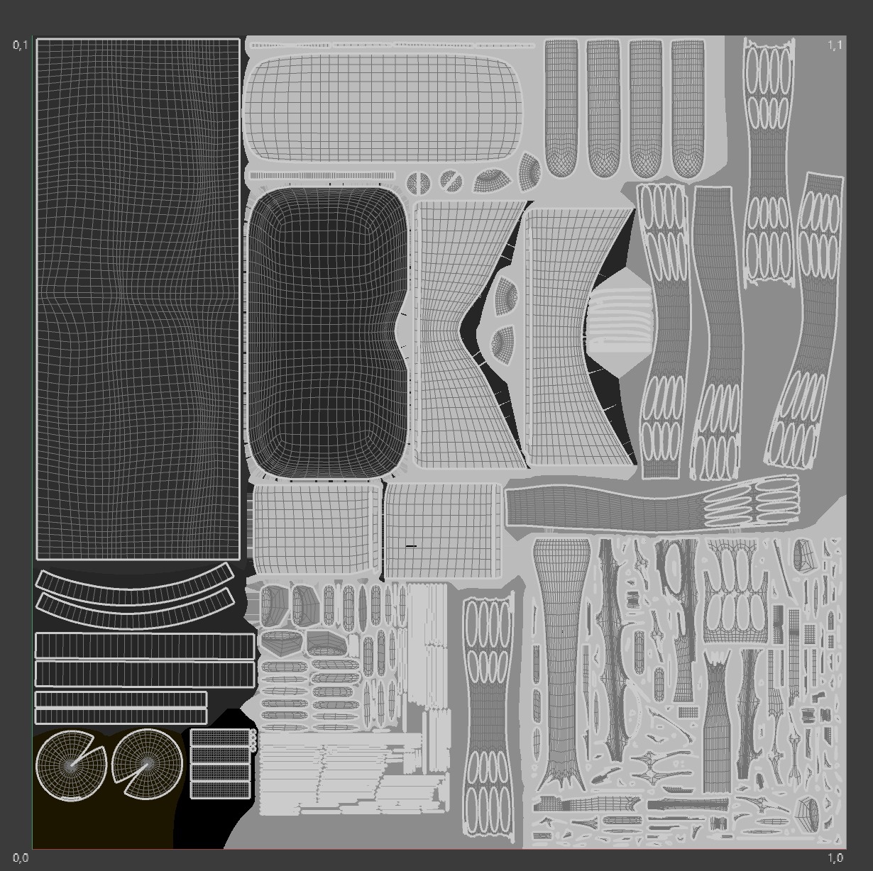 VR goggles Low-poly 3D model_13