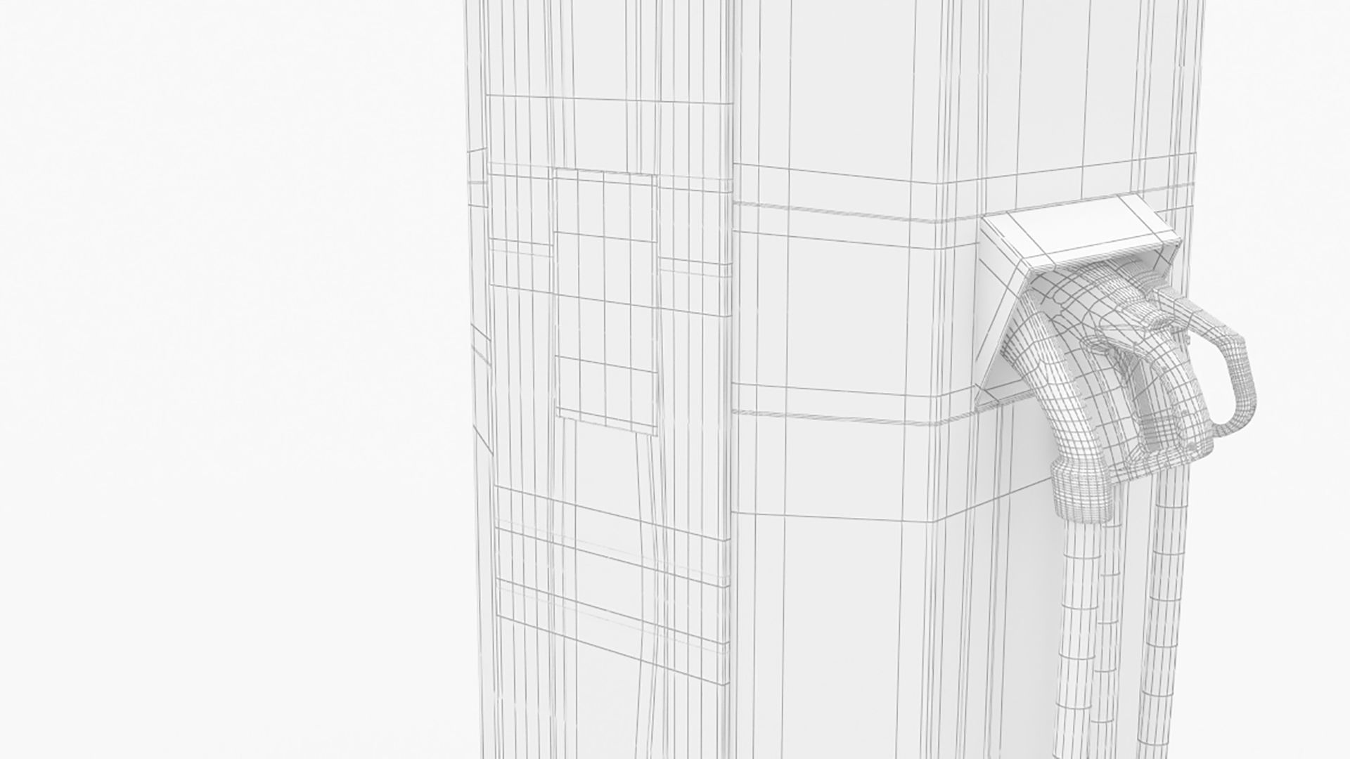 Power Electronics NB50 EV Charging Station 3D model_12