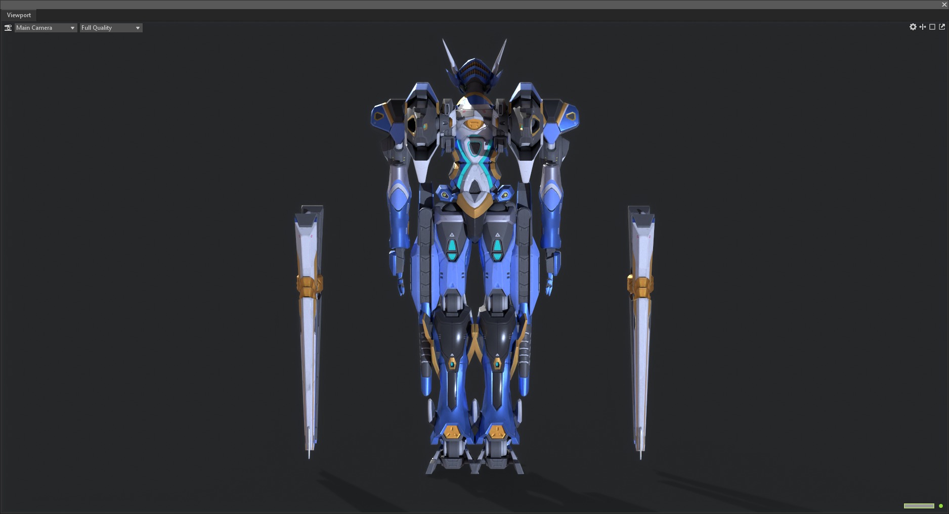 robot Low-poly 3D model_4