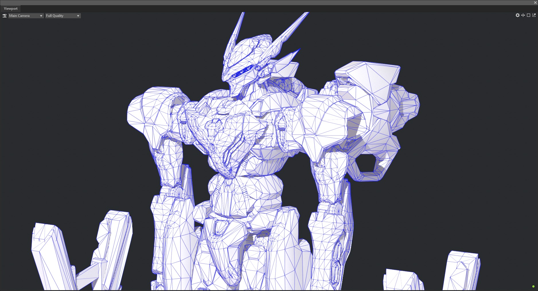 robot Low-poly 3D model_15