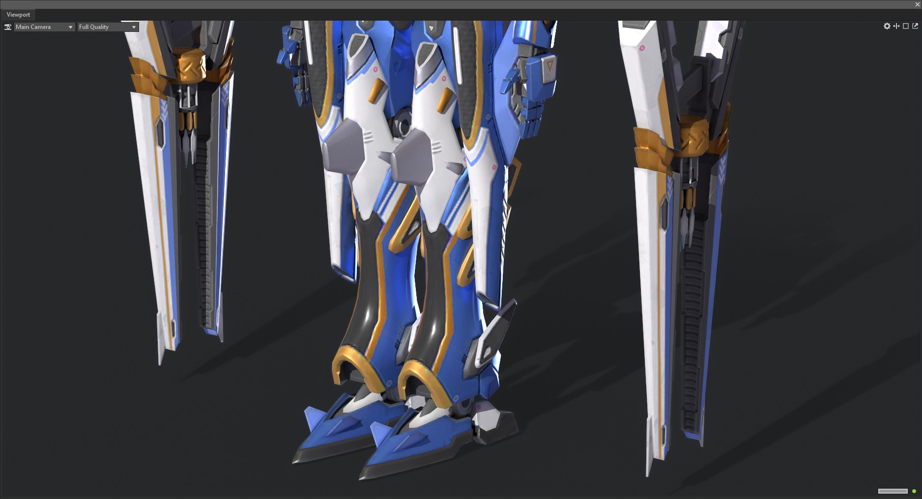 robot Low-poly 3D model_8