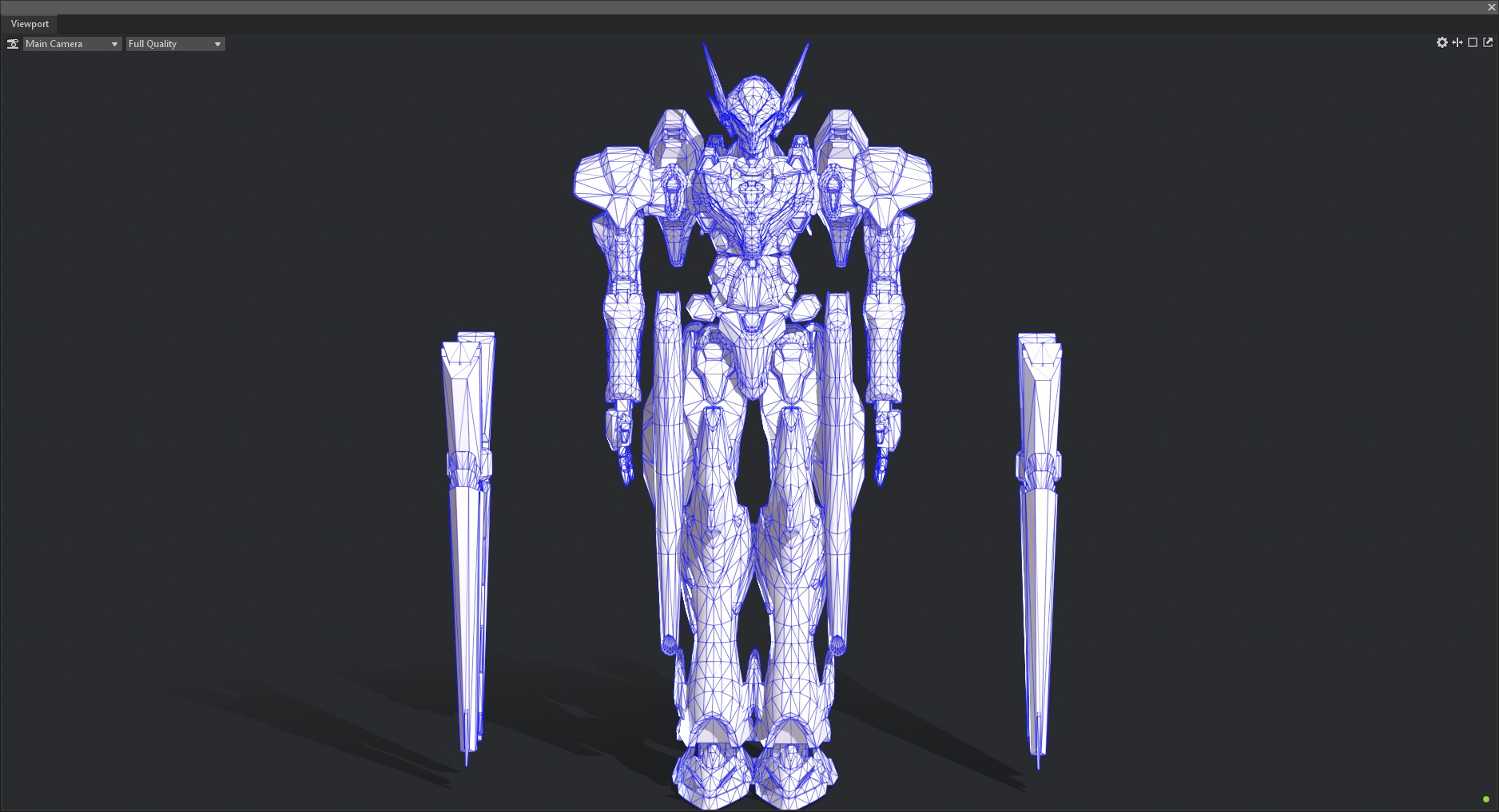 robot Low-poly 3D model_13