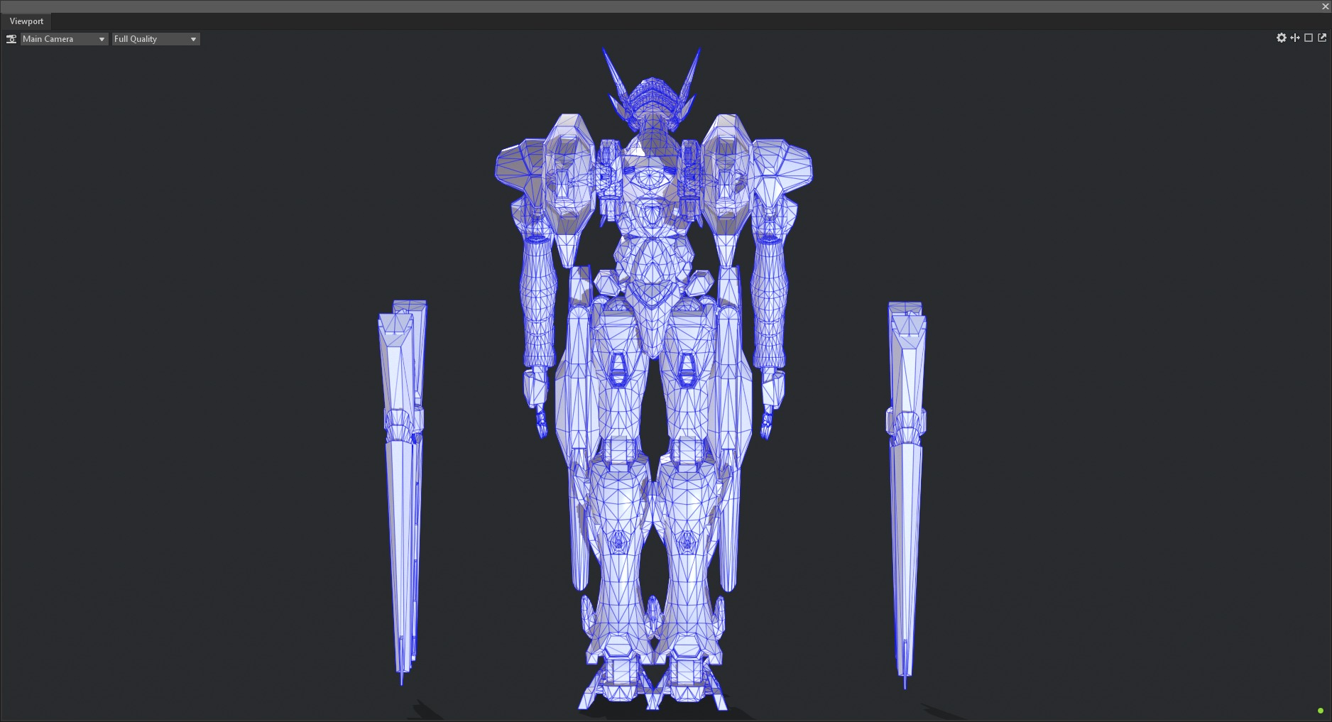 robot Low-poly 3D model_14