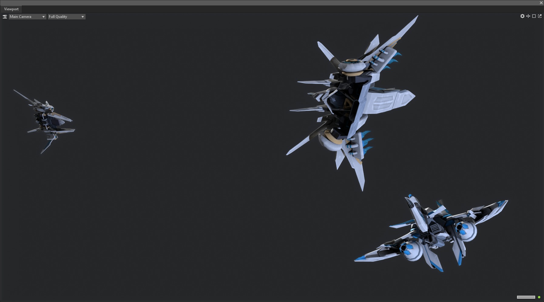 Robot dragon Low-poly 3D model_3