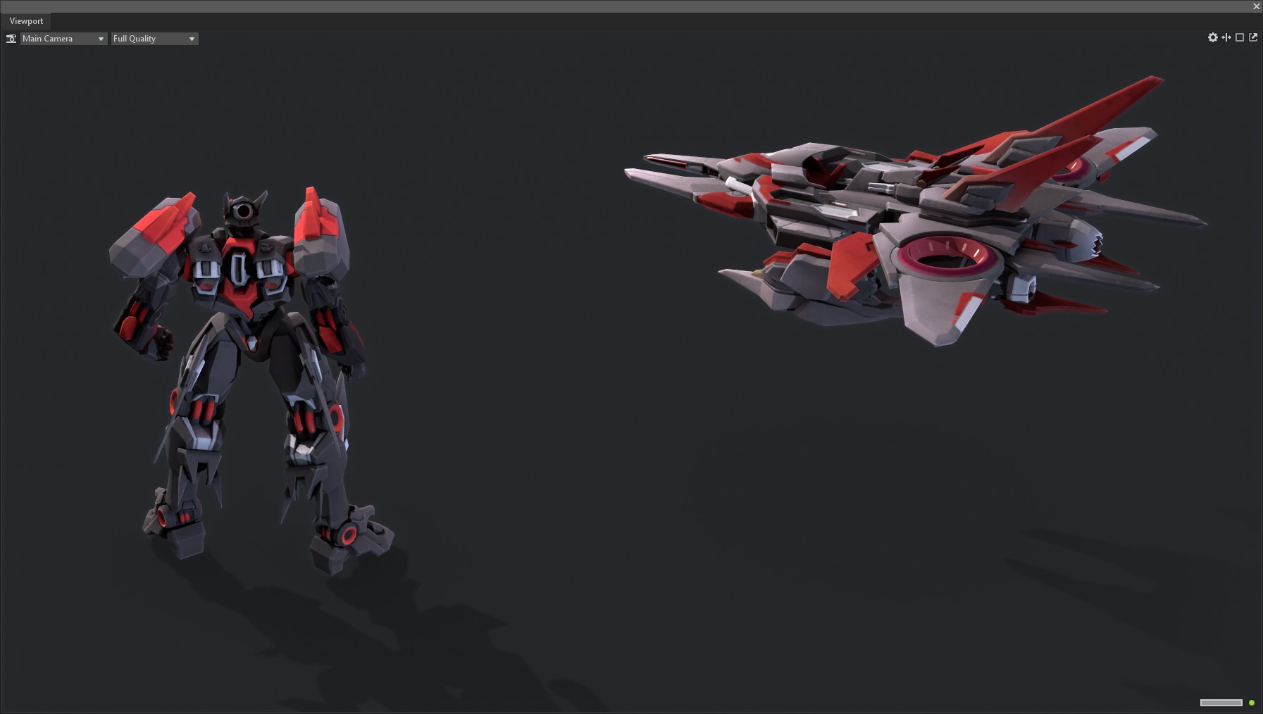 robot Low-poly 3D model_2