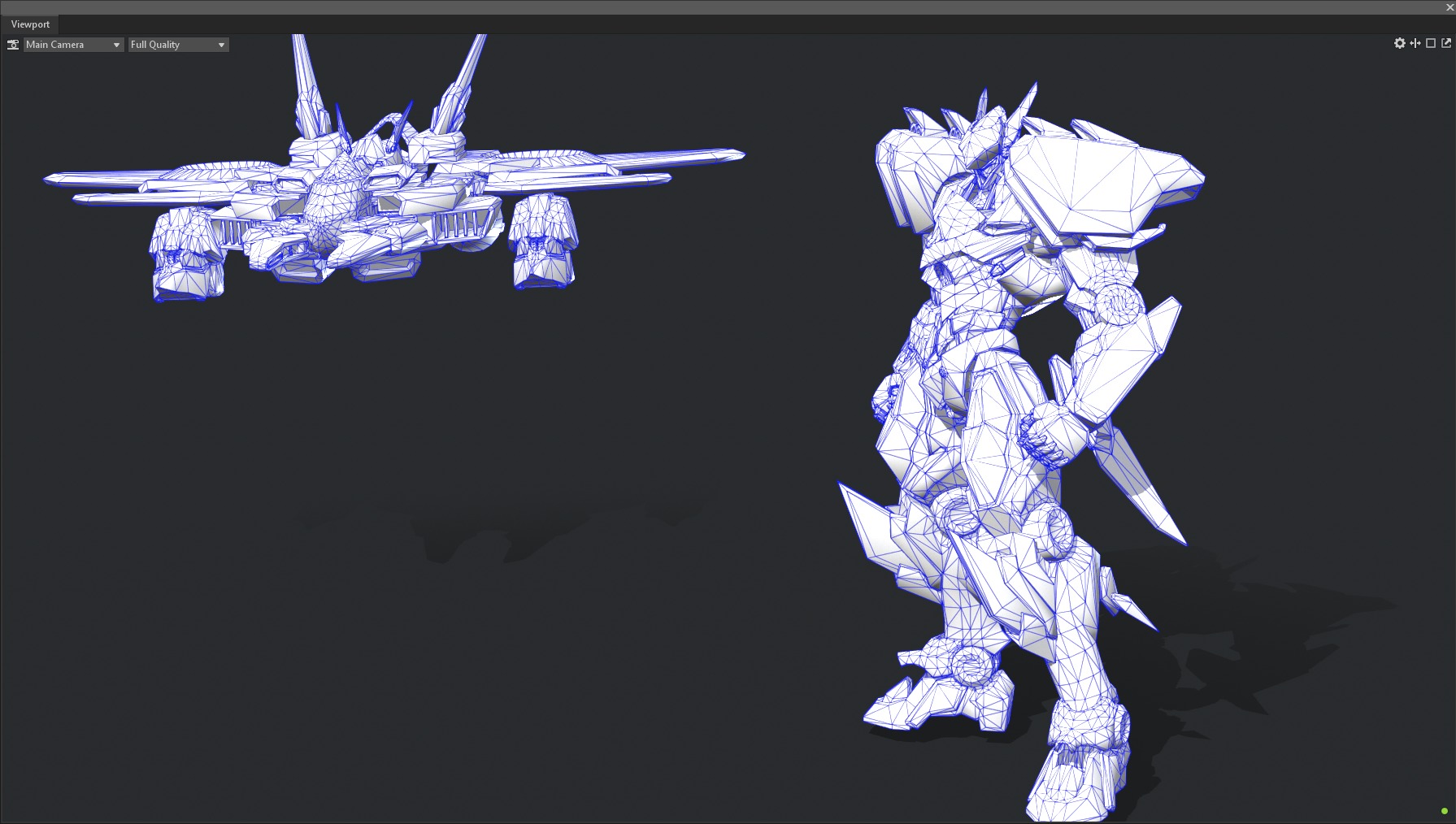 robot Low-poly 3D model_10