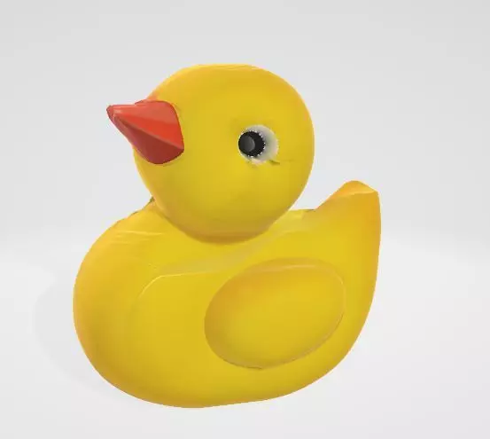 Yellow Rubber Duck 3D Model 3D model_0