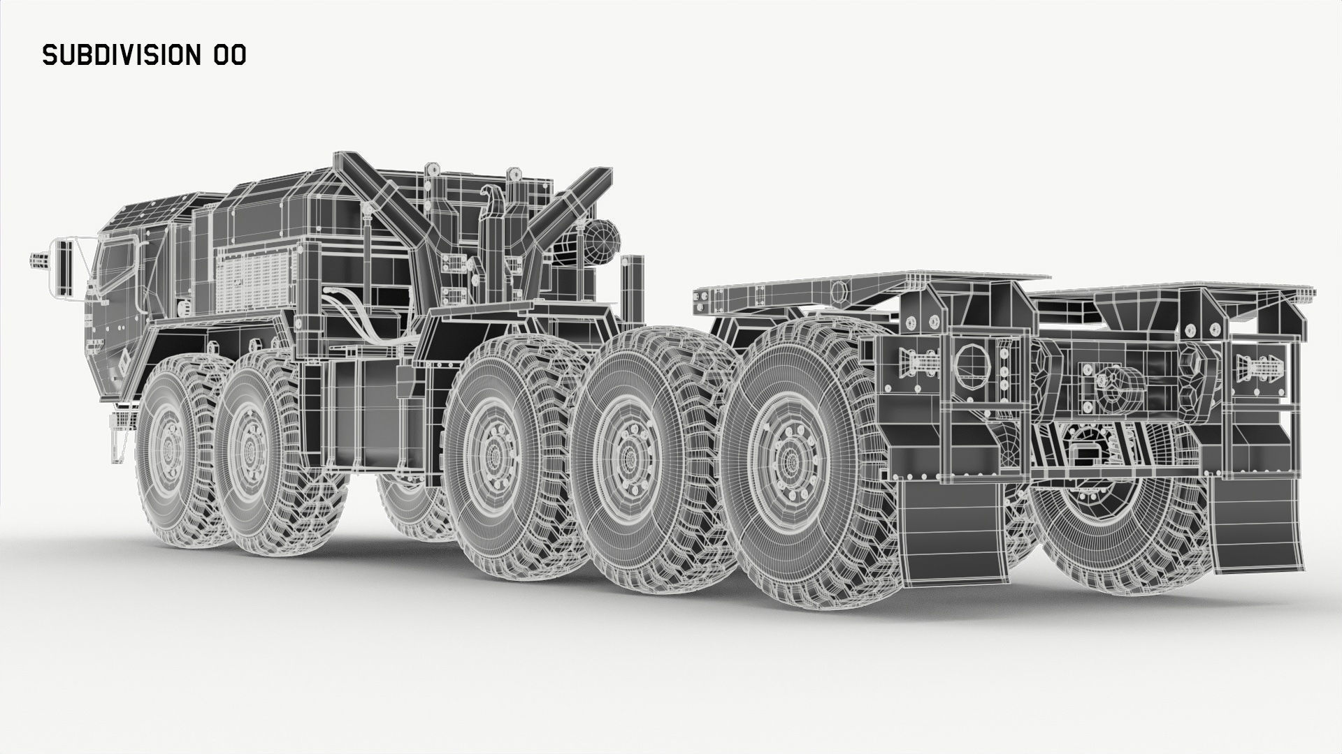 Oshkosh LVSR 3D Model 3D model 3D model_21
