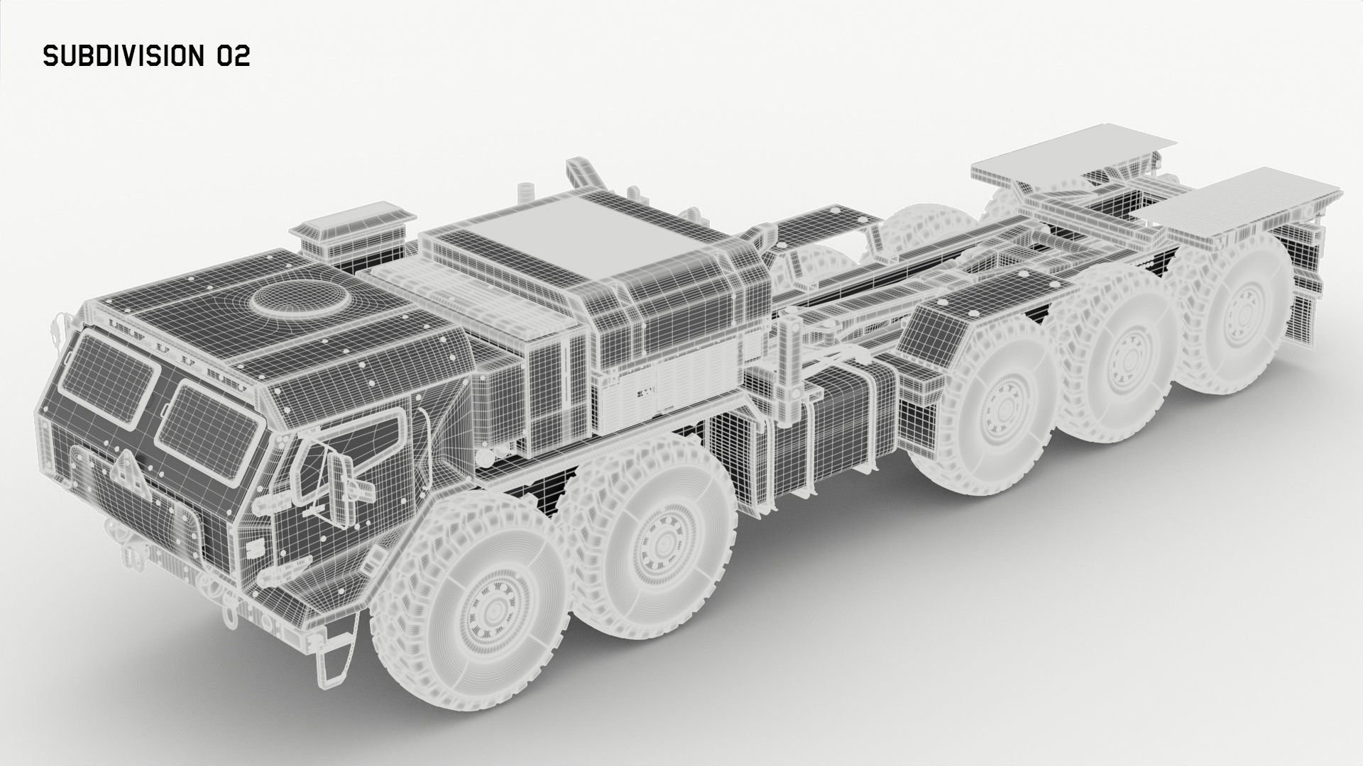 Oshkosh LVSR 3D Model 3D model 3D model_14