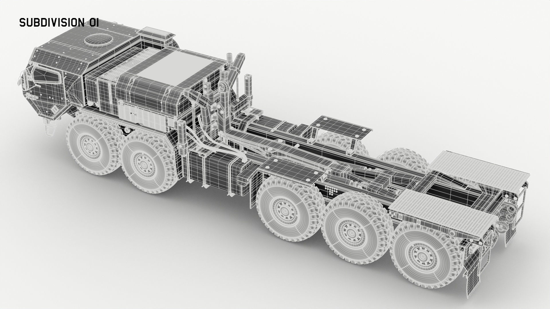 Oshkosh LVSR 3D Model 3D model 3D model_19