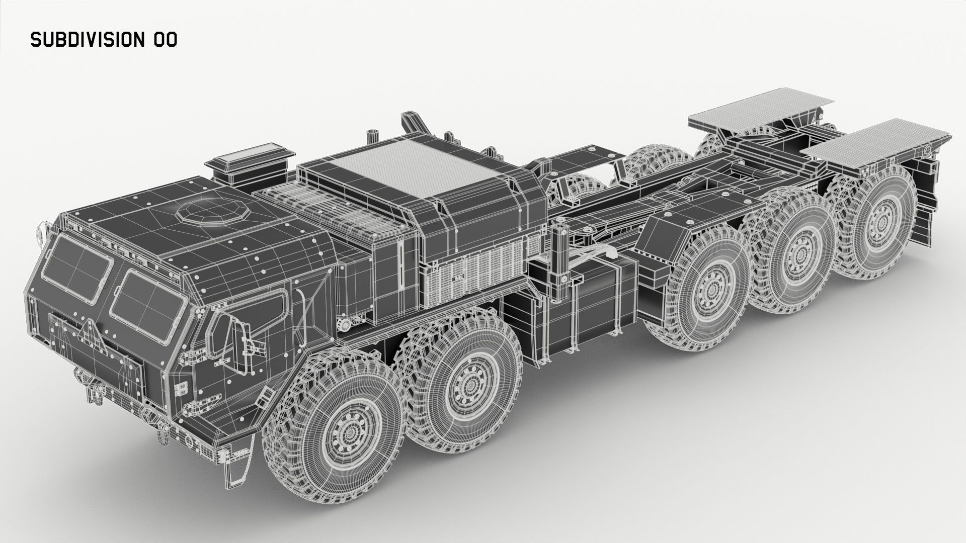 Oshkosh LVSR 3D Model 3D model 3D model_12