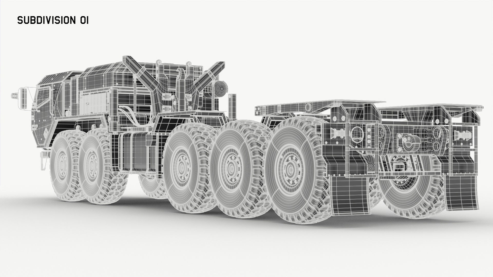 Oshkosh LVSR 3D Model 3D model 3D model_22