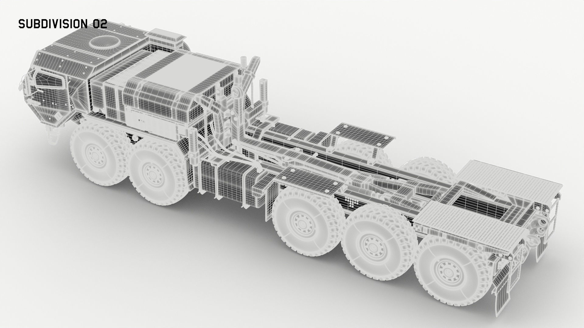 Oshkosh LVSR 3D Model 3D model 3D model_20