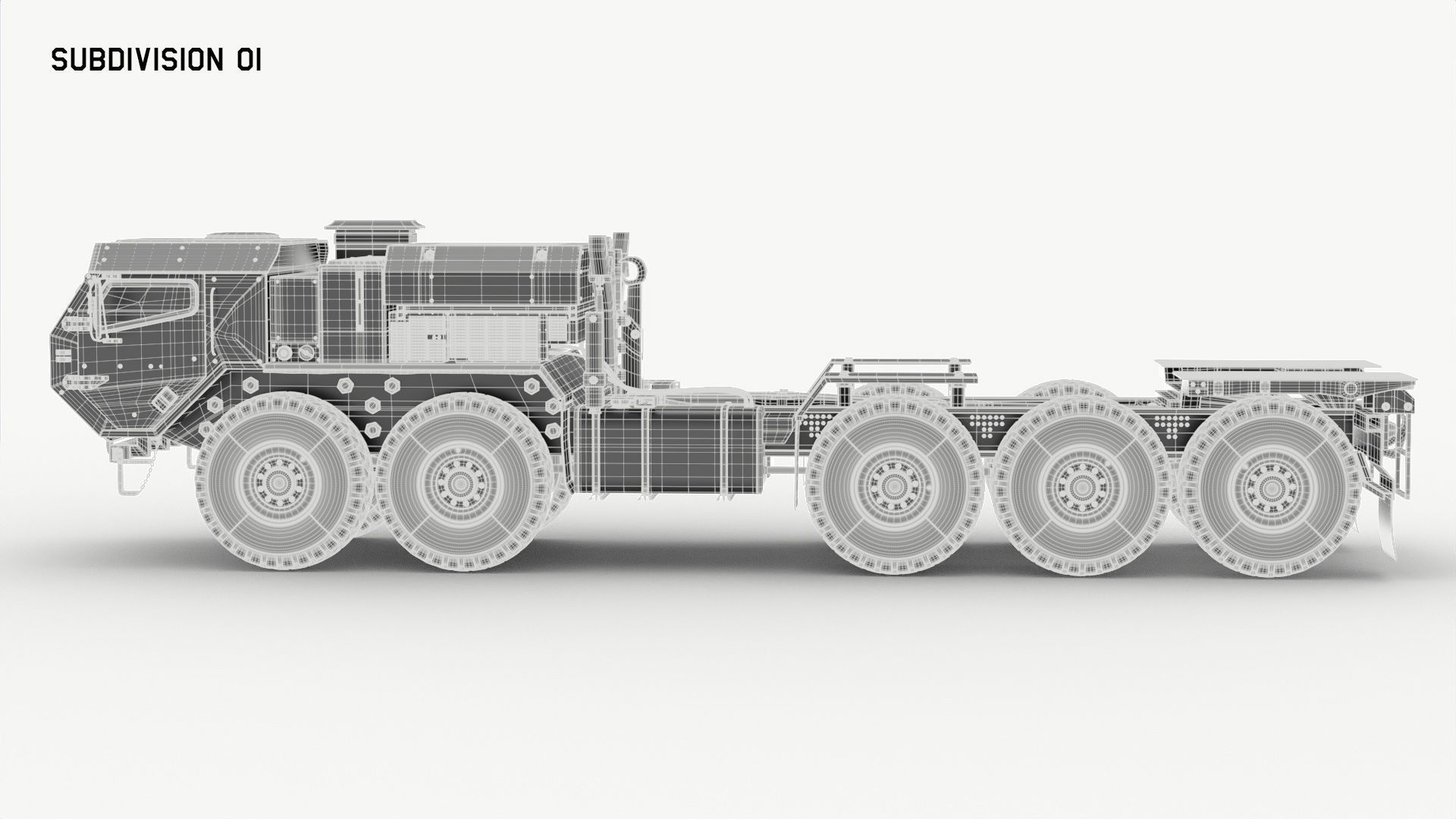 Oshkosh LVSR 3D Model 3D model 3D model_16