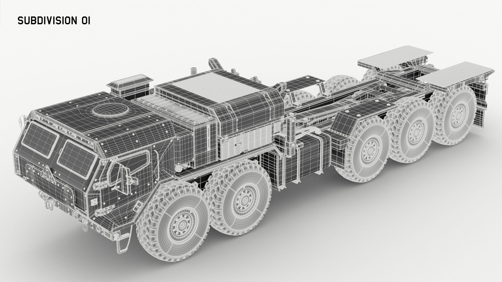 Oshkosh LVSR 3D Model 3D model 3D model_13