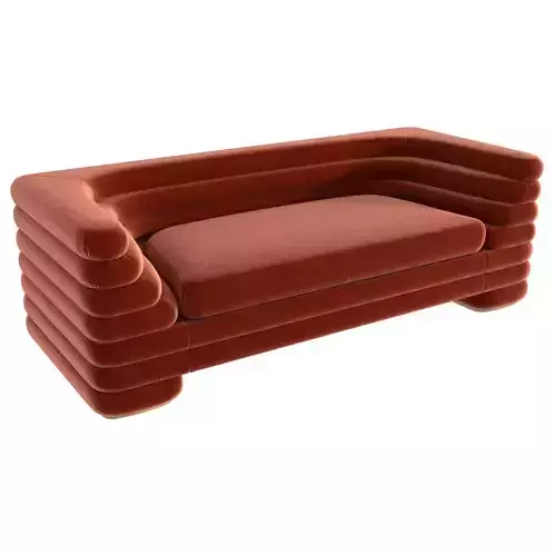 Laura Three Seater Sofa Soho home 3D model