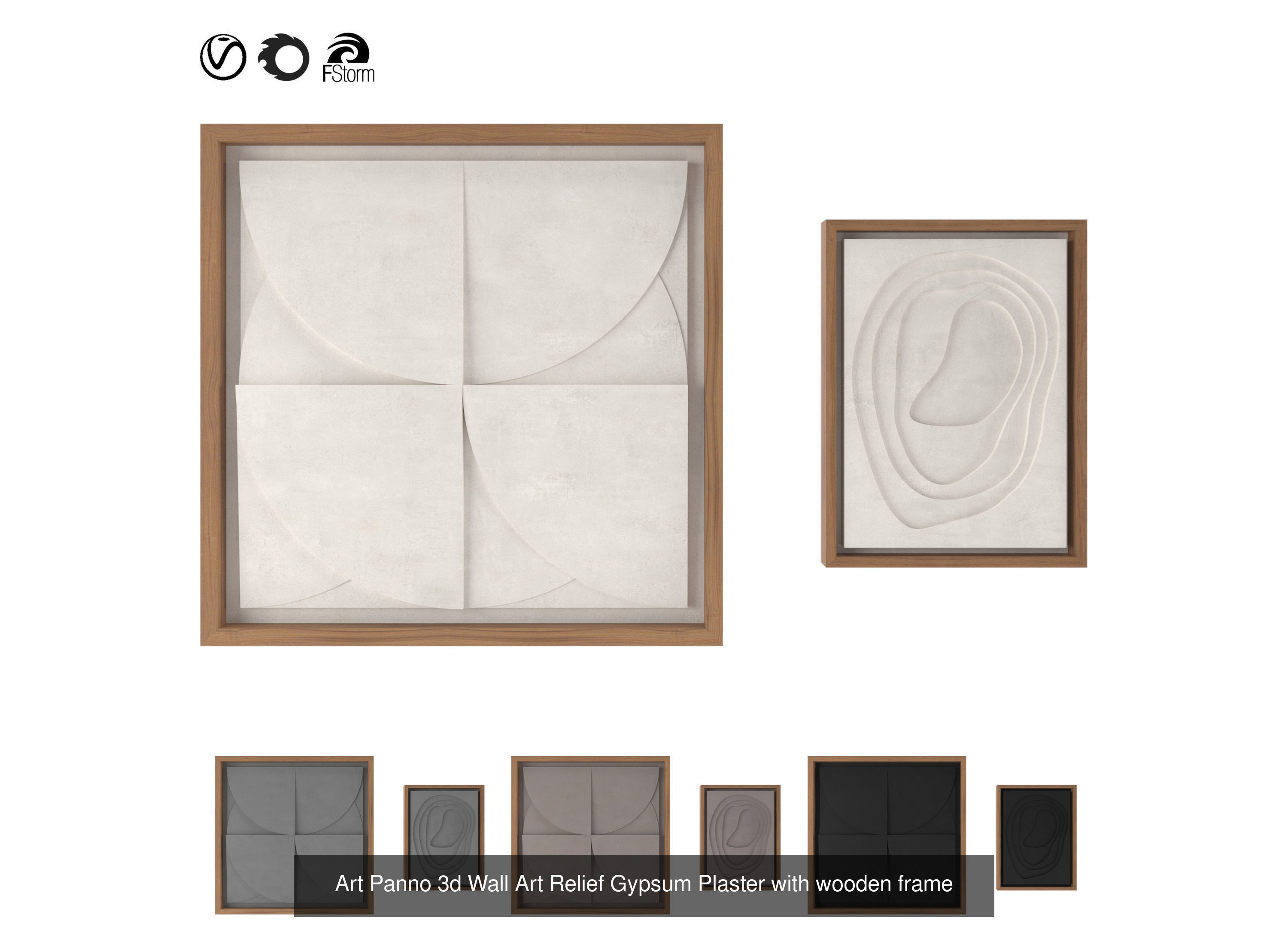 Collection of furniture for interiors _7