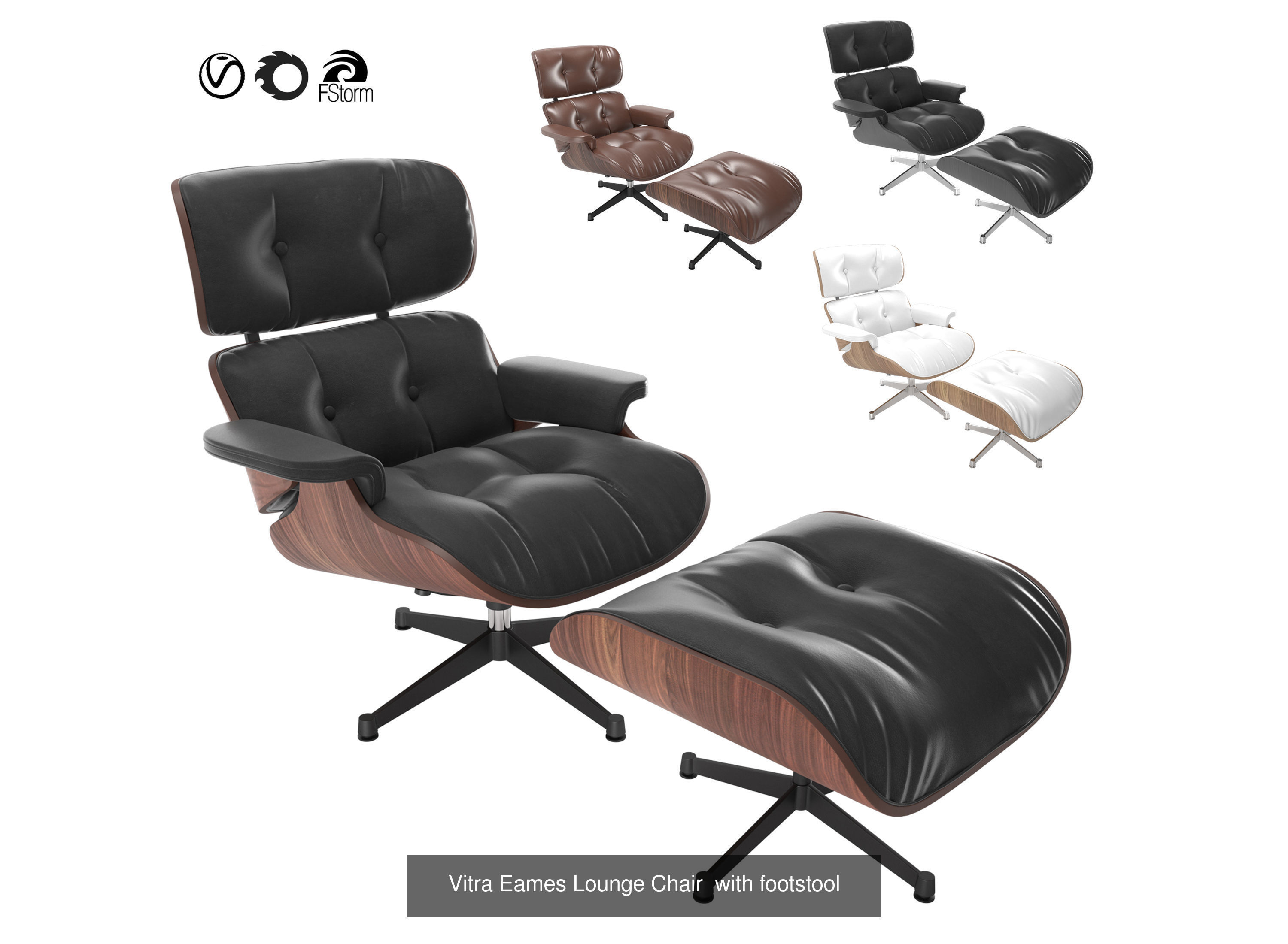 Collection of furniture for interiors _5