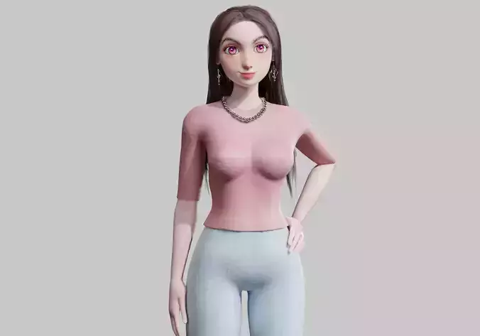 Pretty Young woman V36410 