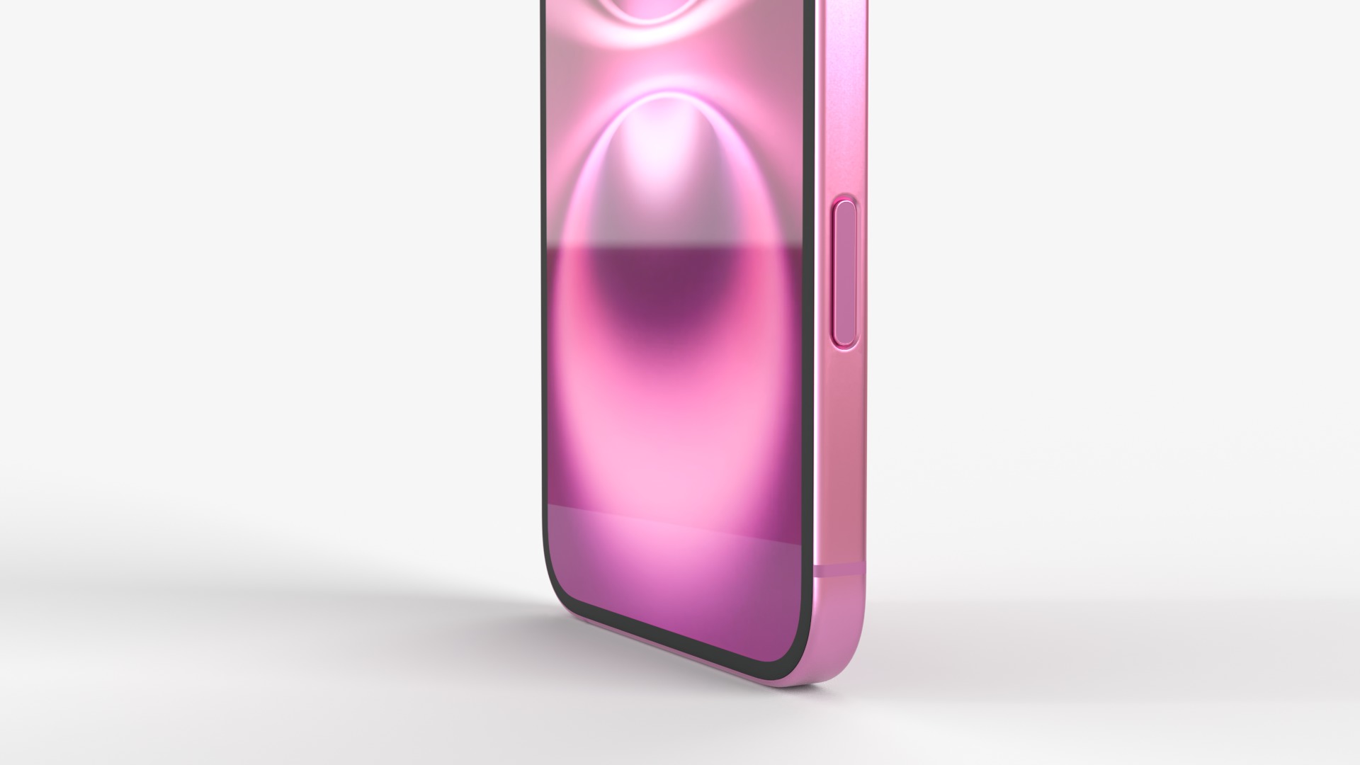 Apple iPhone 16 and 16 Plus Pink 3D model_7