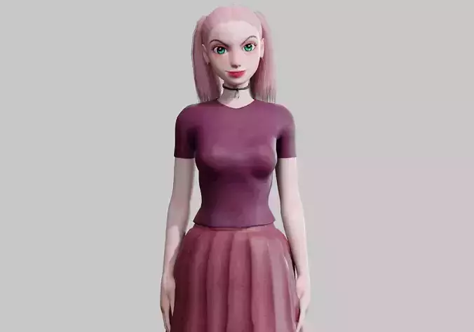 cute classic Woman V24601 