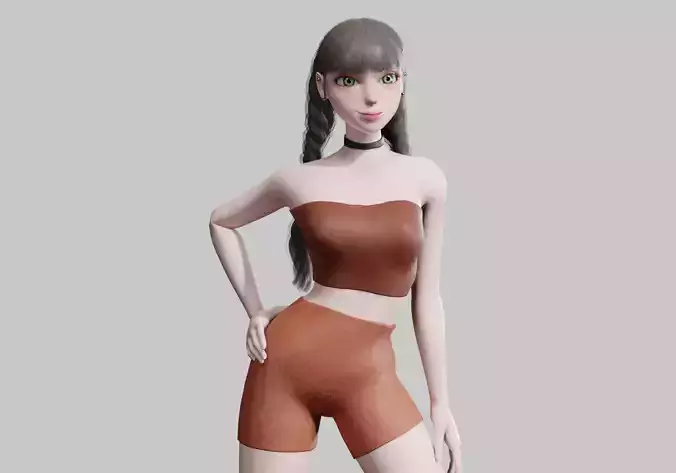 cute Beautiful woman V26170 