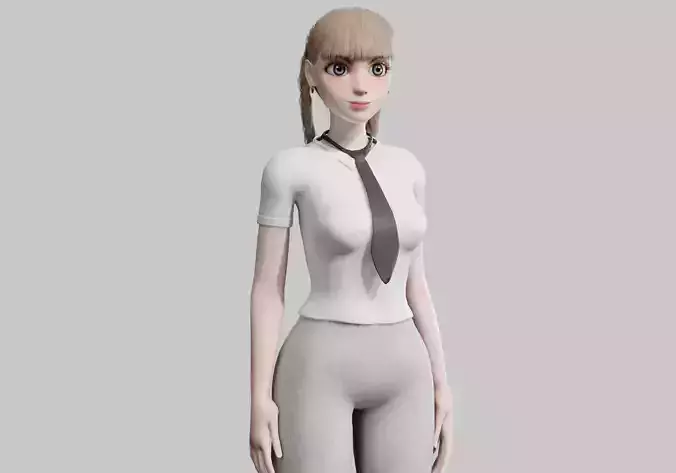 cute Basic Woman V27669 