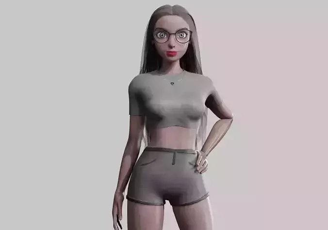 Beautiful cute Woman V34257 