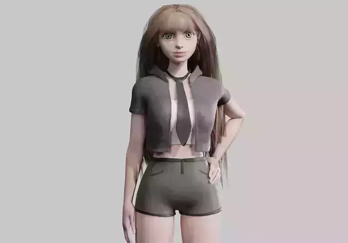 Basic cute Woman V37088 