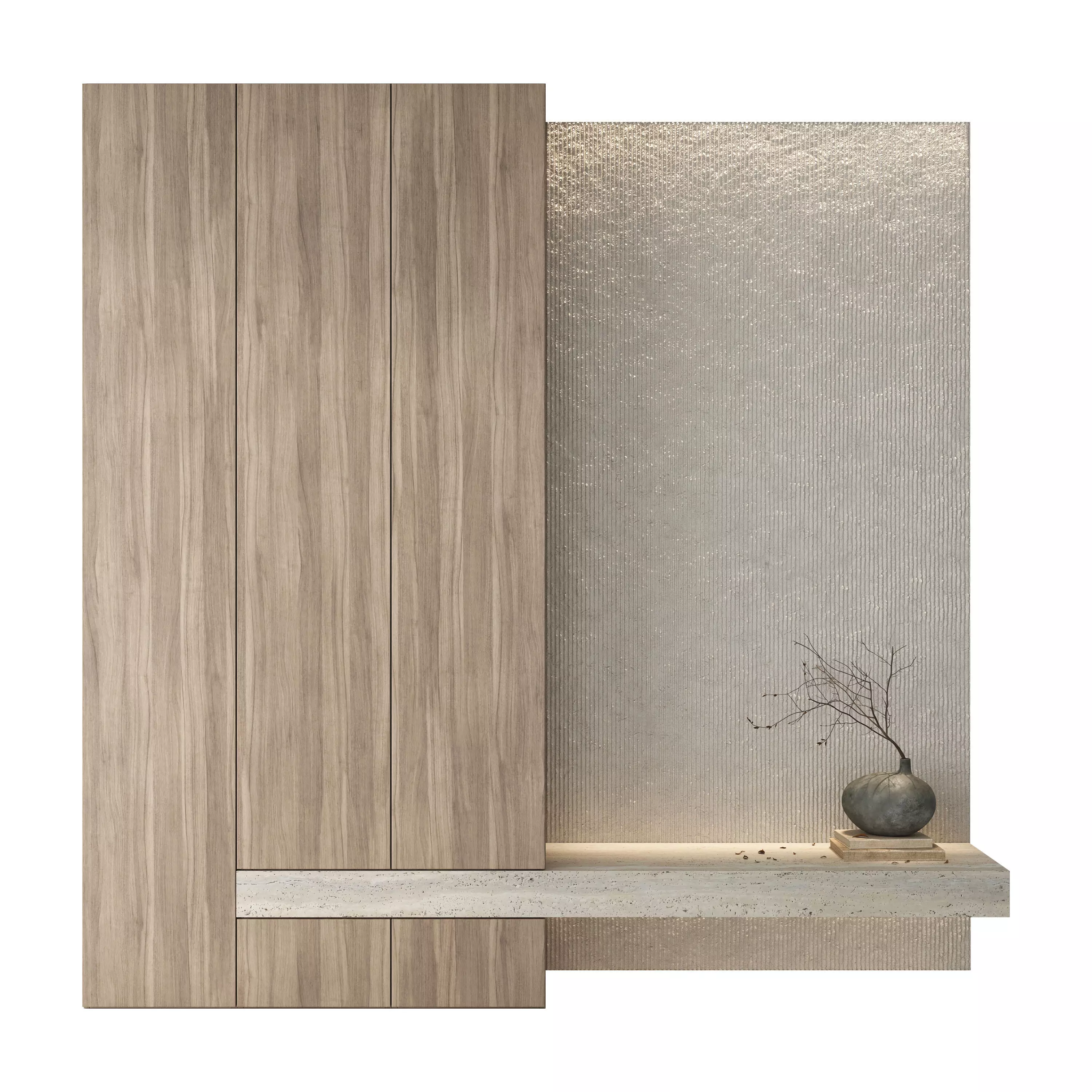 Hallway set 14 3D model