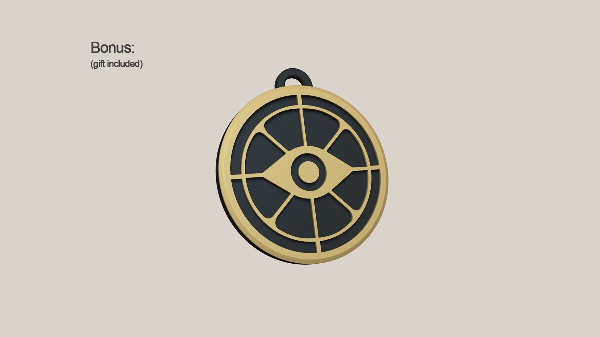 Deadlock Haze 04 Skills Set Keychain STL - Bonus Gift 3D print model_3