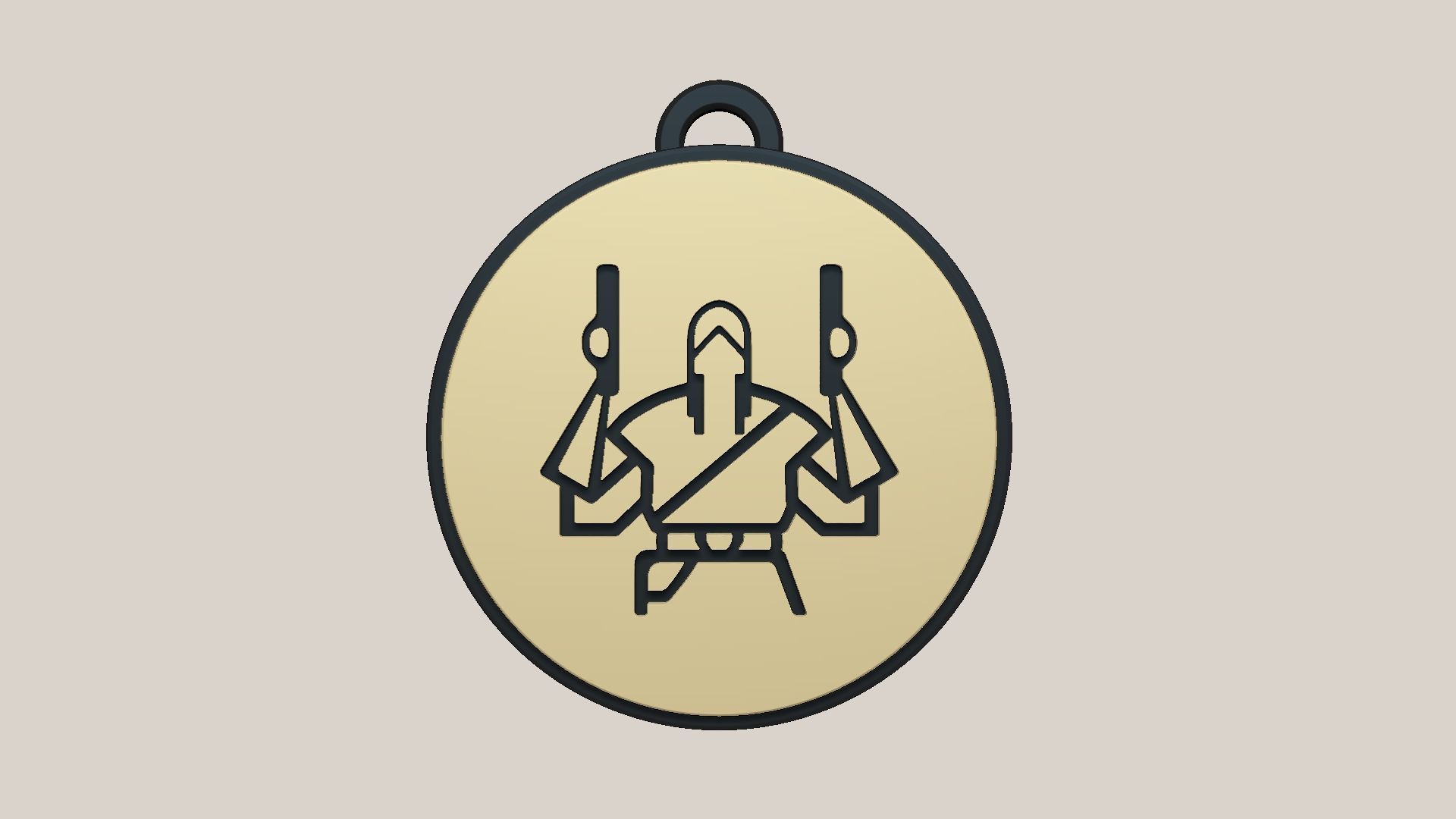 Deadlock Haze 04 Skills Set Keychain STL - Bonus Gift 3D print model_9