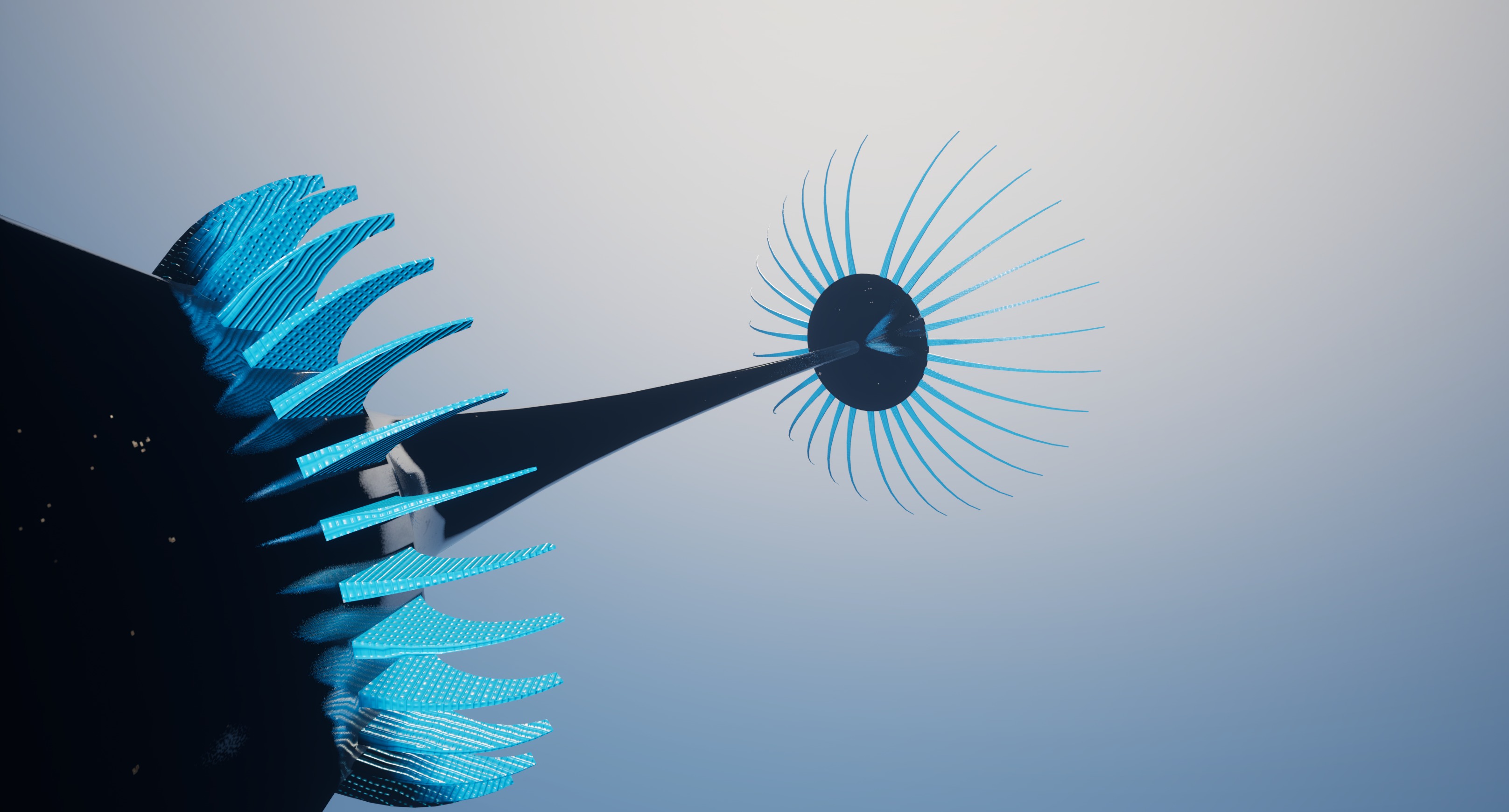 Nanobot  Low-poly 3D model_4