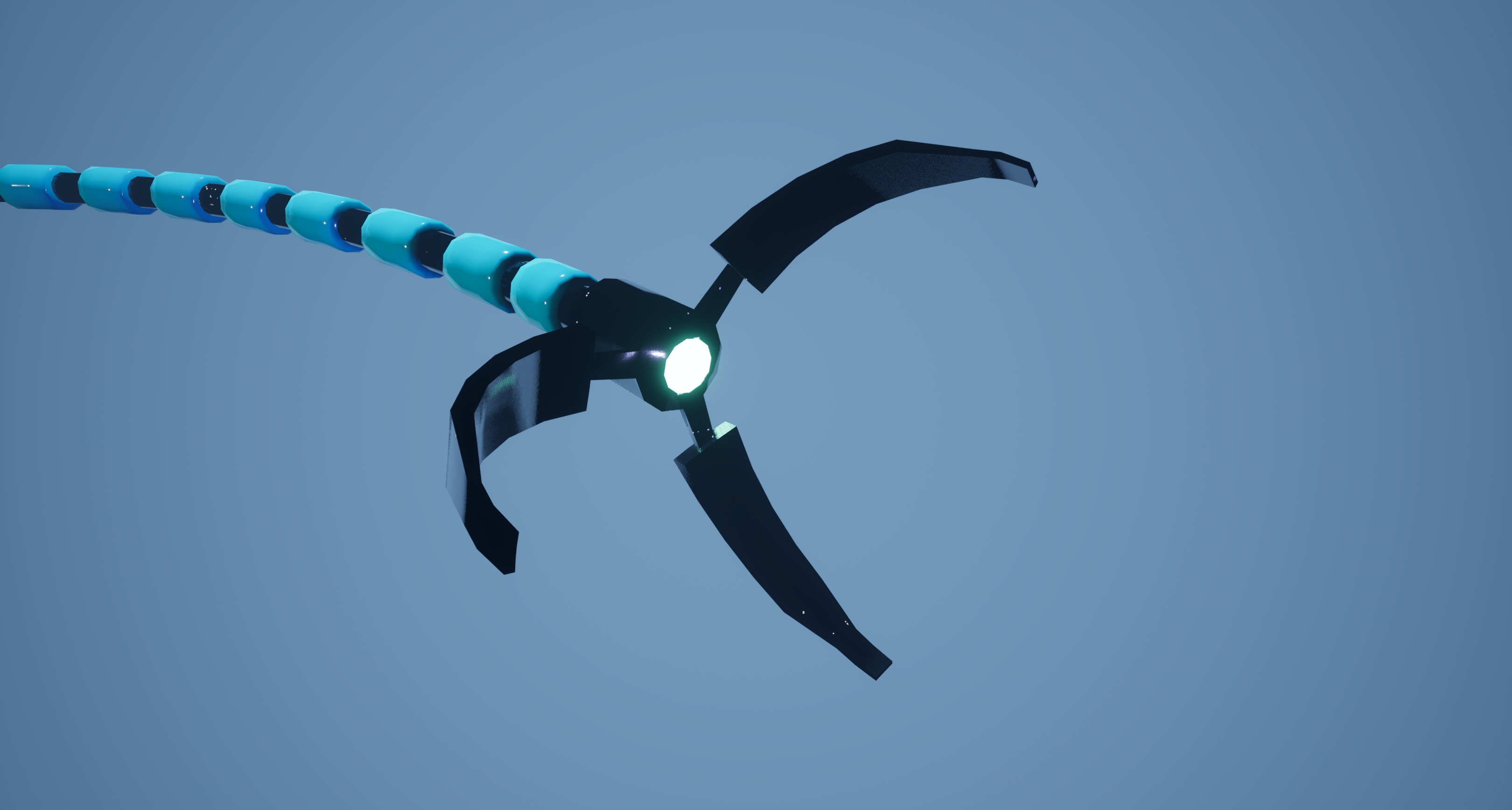 Nanobot  Low-poly 3D model_3