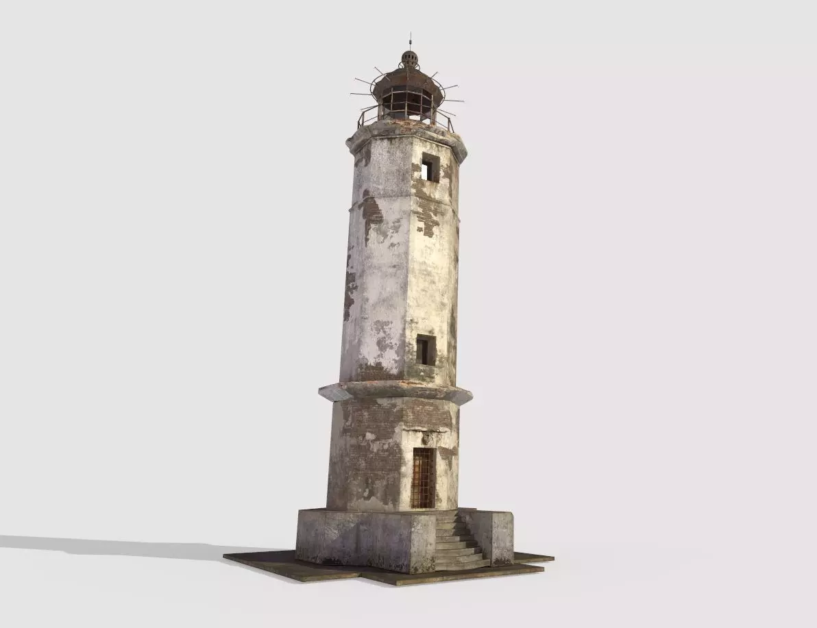 Abandoned Lighthouse 3D model