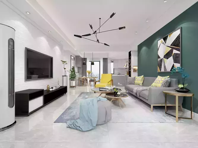 Indoor apartment living room 93