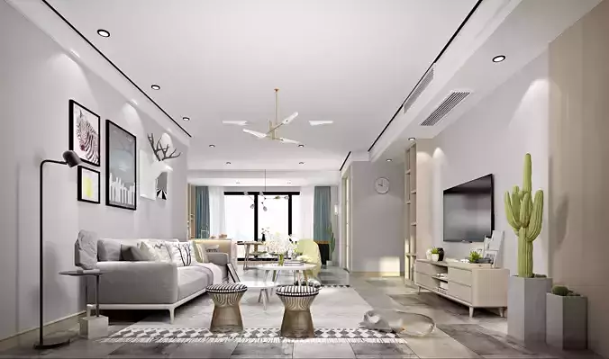 Indoor apartment living room 92