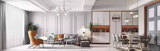 Indoor scene living room 84