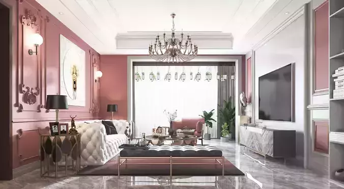 Indoor scene living room 82