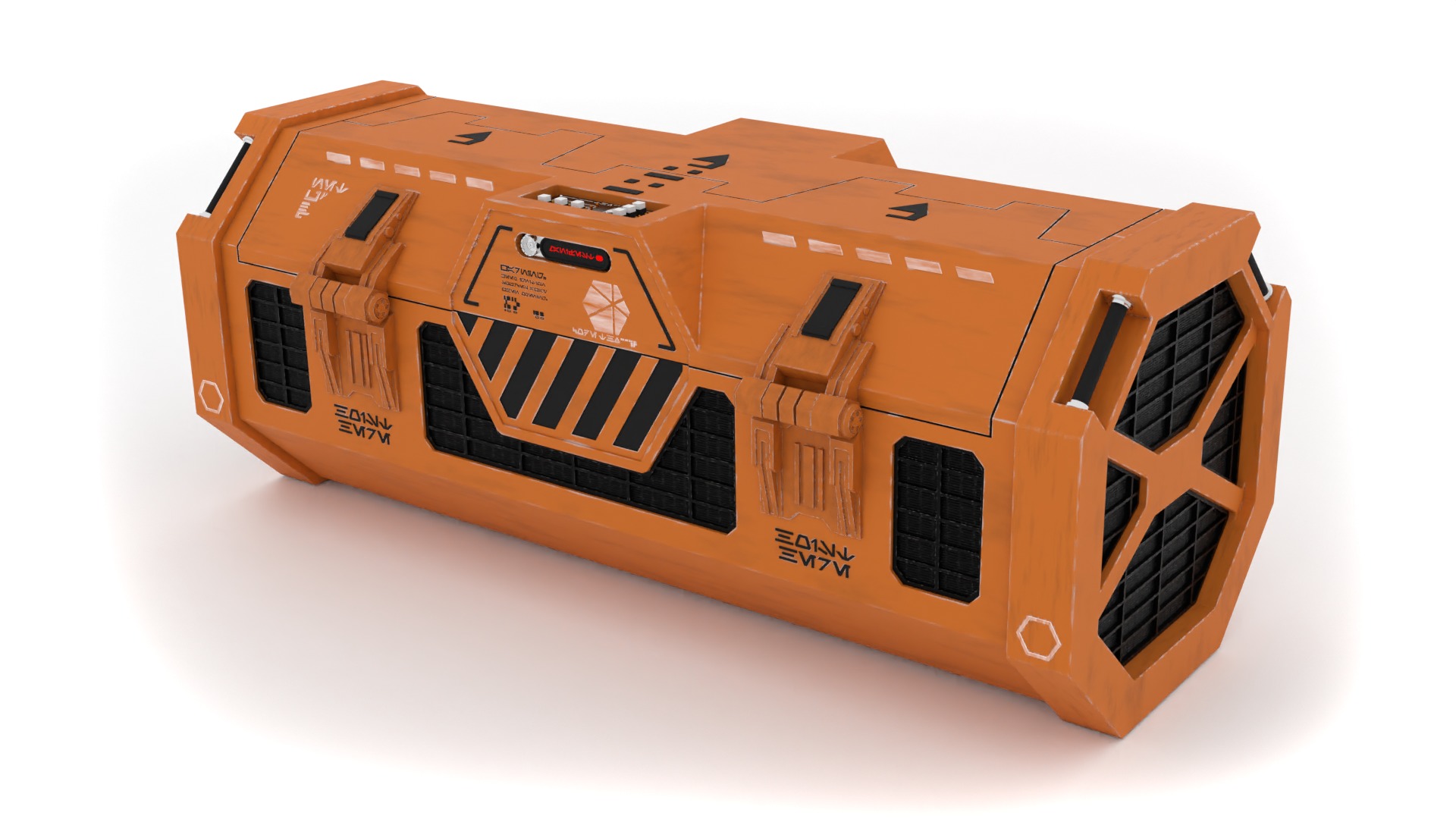 Kyber Crystal Container 1-6 scale Hottoys 3D print model_3